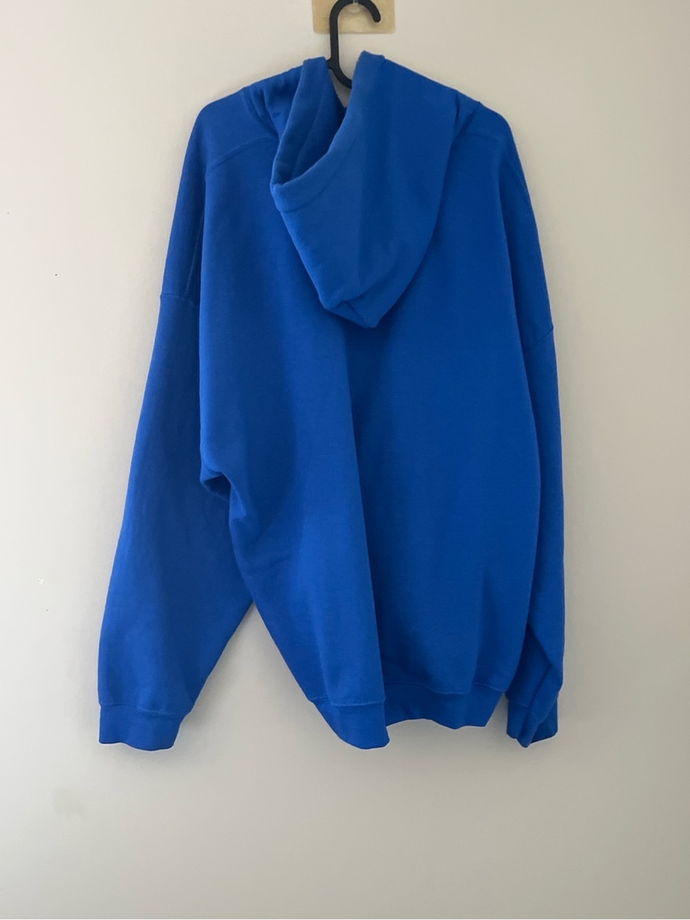 Curling Rocks Graphic Pullover Hoodie Blue Gildan Heavy Blend 2XL - Picture 2 of 7